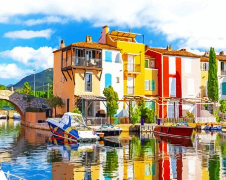 Port Grimaud Diamond Painting