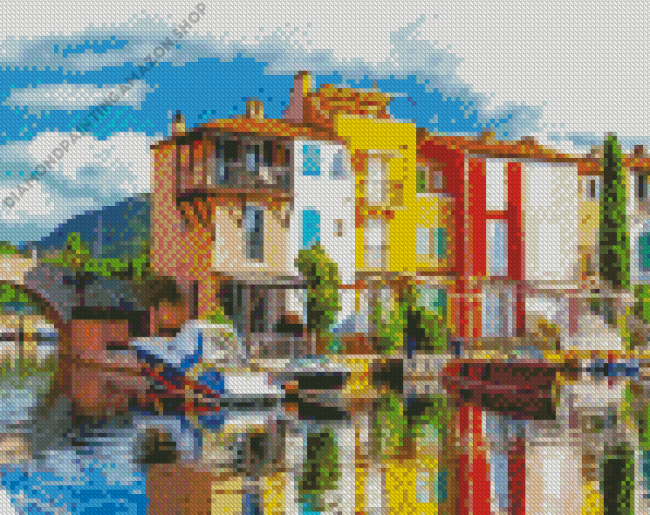 Port Grimaud Diamond Painting