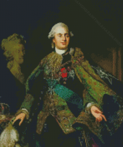 Portrait Of Louis XVI Diamond Painting