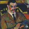 Portrait Of Maurice Utrillo By Valadon Diamond Painting