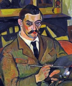 Portrait Of Maurice Utrillo By Valadon Diamond Painting