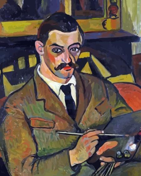 Portrait Of Maurice Utrillo By Valadon Diamond Painting
