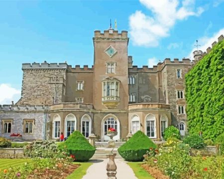 Powderham Castle Looe Cornwall Diamond Painting