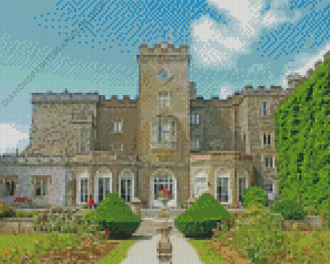 Powderham Castle Looe Cornwall Diamond Painting