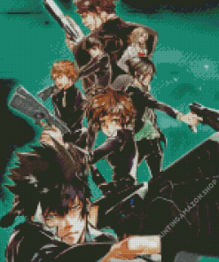 Psycho Pass Anime Diamond Painting