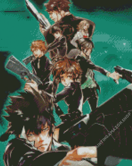Psycho Pass Anime Diamond Painting