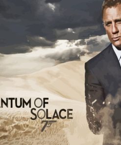 Quantum Of Solace Poster Diamond Painting