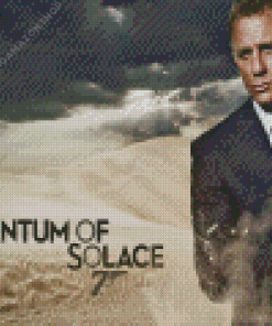 Quantum Of Solace Poster Diamond Painting