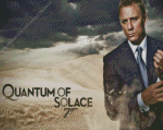 Quantum Of Solace Poster Diamond Painting