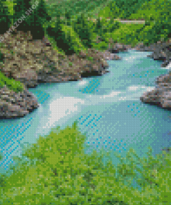 Queenstown Nature River Diamond Painting