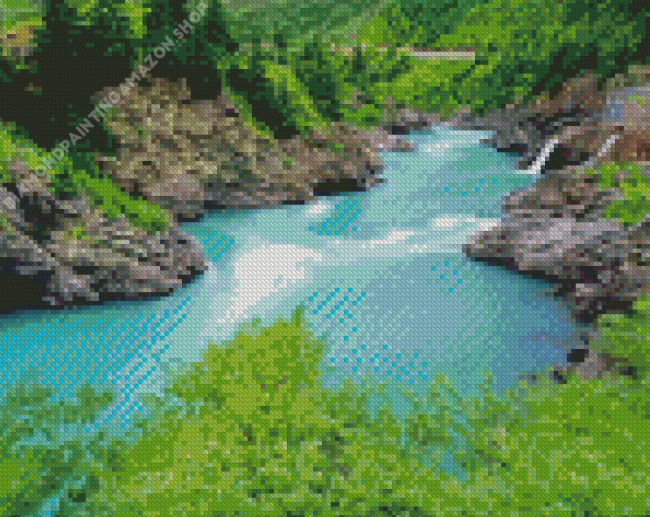 Queenstown Nature River Diamond Painting