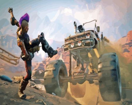 Rage 2 Video Game Diamond Painting