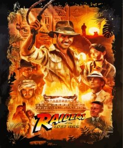 Raiders Of The Lost Ark Poster Diamond Painting