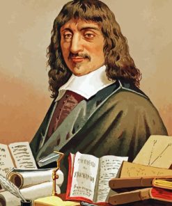 Rene Descartes Philosopher Art Diamond Painting