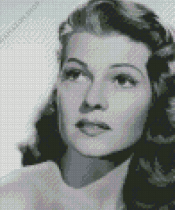 Rita Hayworth Diamond Painting