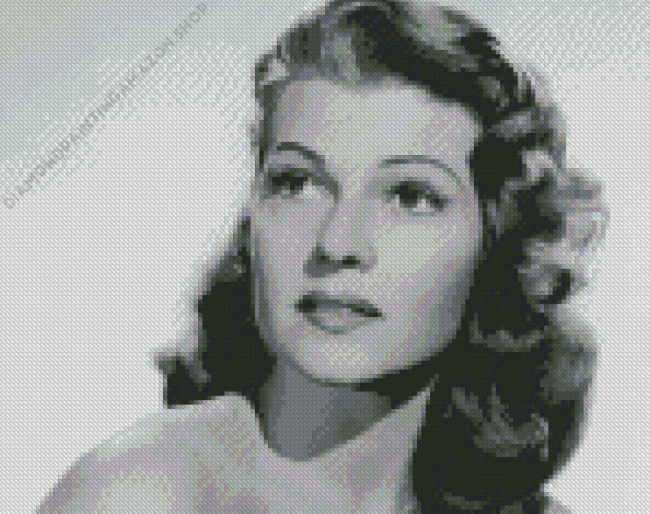 Rita Hayworth Diamond Painting