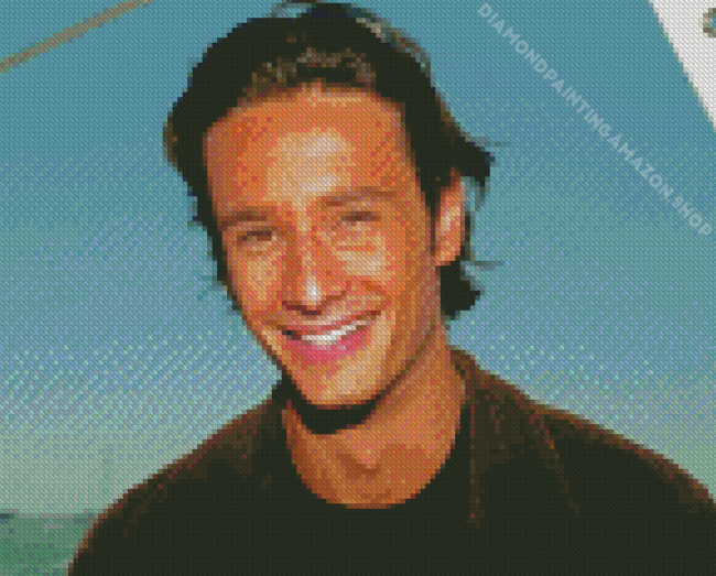 Rodrigo Santoro Smiling Diamond Painting