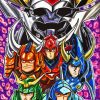 Ronin Warriors Anime Diamond Painting