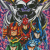 Ronin Warriors Anime Diamond Painting