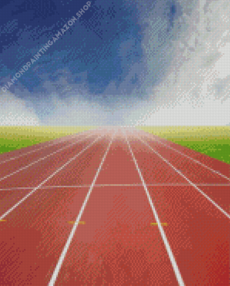 Running Path Diamond Painting