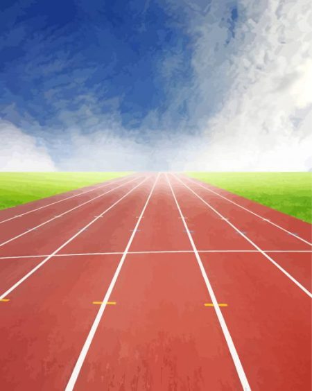 Running Path Diamond Painting