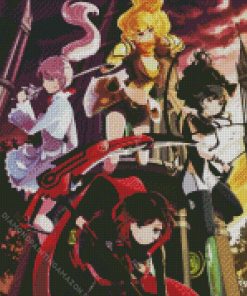 Rwby Anime Serie Diamond Painting