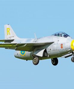 Saab 29 Tunnan Diamond Painting