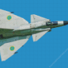 Saab 37 Viggen Diamond Painting