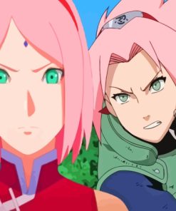 Sakura And Sasori Anime Diamond Painting