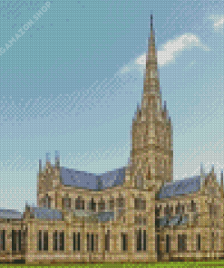 Salisbury Cathedral Diamond Painting