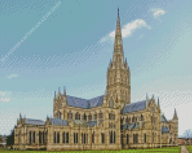 Salisbury Cathedral Diamond Painting