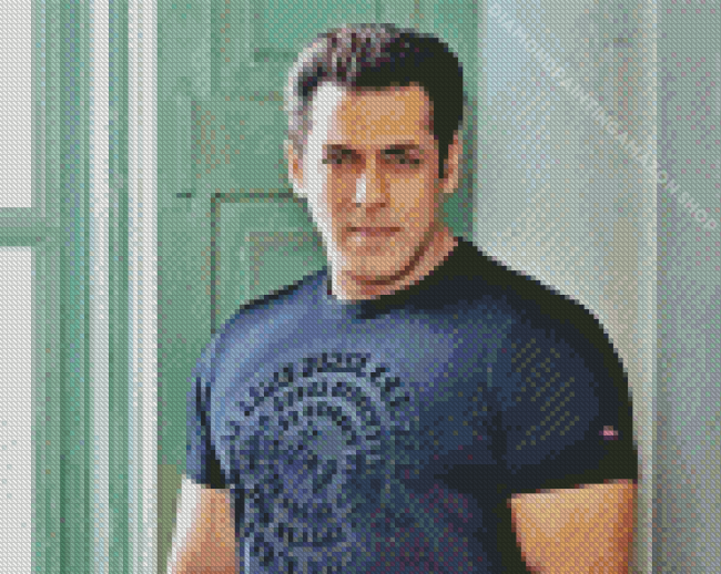 Salman Khan Actor Diamond Painting