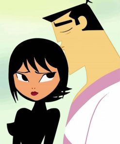 Samurai Jack And Ashi Diamond Painting