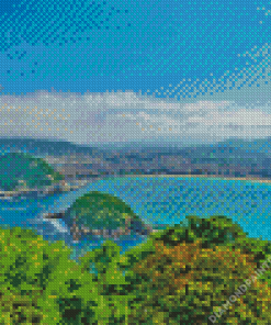 San Sebastian Landscape Diamond Painting