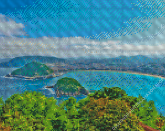 San Sebastian Landscape Diamond Painting