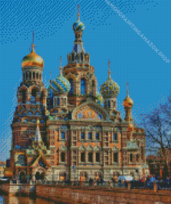 Savior On The Spilled Blood Diamond Painting