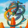 Shenron Illustration Diamond Painting