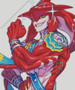 Sidon Game Character Diamond Painting