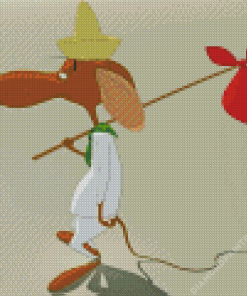 Slowpoke Rodriguez Mouse Diamond Painting