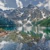 Snowy Tatra Mountains Diamond Painting