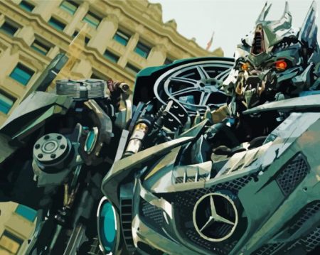 Soundwave Transformers Diamond Painting