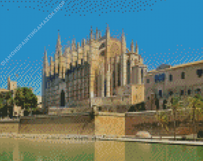 Spain Palma Santa Maria Cathedral Diamond Painting