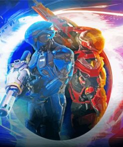 Splitgate Game Diamond Painting