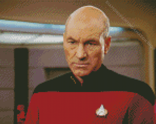 Star Trek Picard Character Diamond Painting