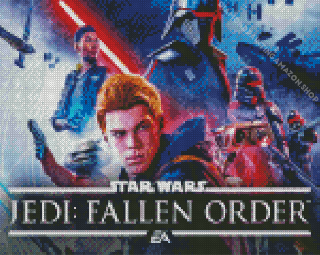 Star Wars Jedi Fallen Order Diamond Painting