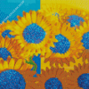 Sunflowers Ukrainian Art Diamond Painting