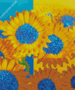 Sunflowers Ukrainian Art Diamond Painting