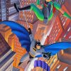 Superheroes Batman And Robin Diamond Painting