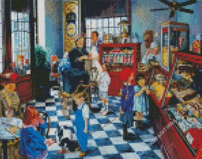 Sweet Cakes Shop Diamond Painting