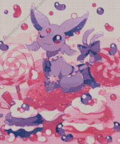 Sweet Espeon Art Diamond Painting